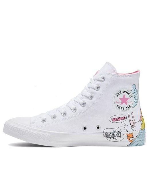 Converse White Kith X Disney X Notebook Print Chuck Taylor All Star for men