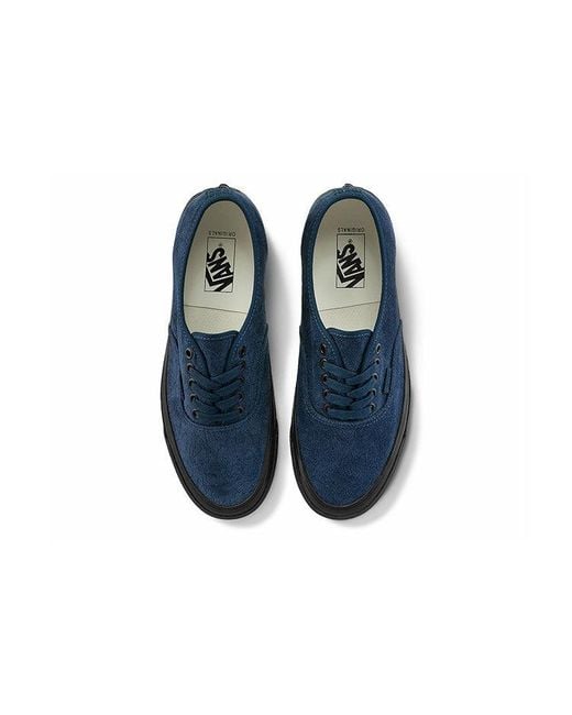 Vans Blue Og Authentic Lx 'Velvet Emboidery for men