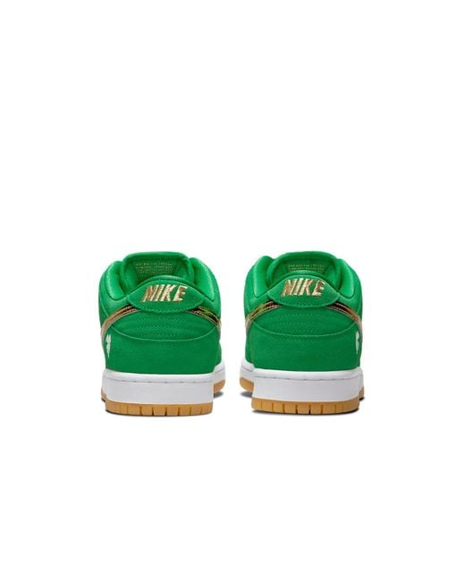 Nike Green Sb Dunk Low 'St. Patricks Day' for men