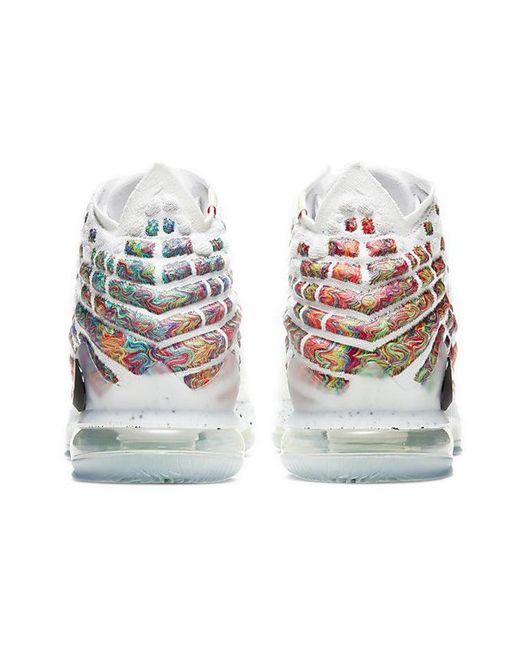 Nike White Lebron 17 Ep 'Air Command Force' for men