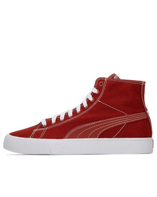 PUMA Red Bari Mid 'Chili Oil' for men