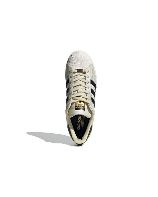 Adidas White Superstar 'Camo Sand' for men