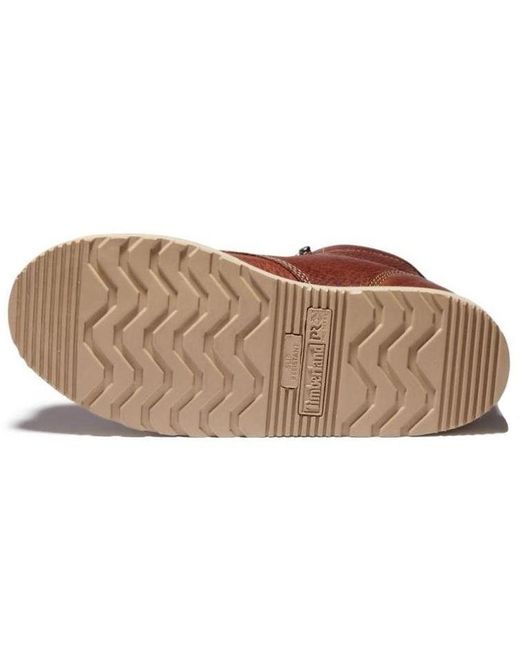 Timberland Brown Pro Barstow 6 Inch Wedge Work Boots for men
