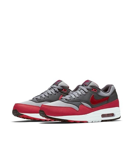 Nike Red Air Max 1 Essential 'Gym' for men