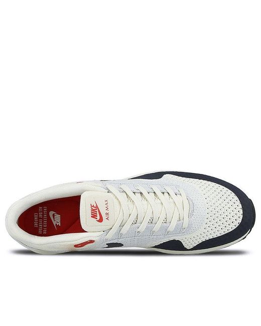 Nike Blue Air Max 1 Ultra 2.0 Flyknit 'Sail Obsidian' for men