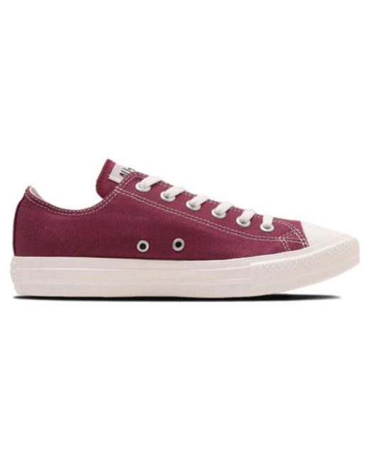 Converse Purple All Star Light Ox 'Cherry' for men