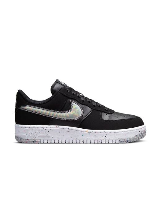 Nike Black (Wmns) Air Force 1 Low Crater
