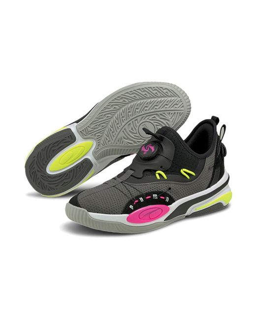 PUMA Black Double Disc 'Castlerock' for men