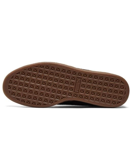 PUMA Black Suede Gum' for men