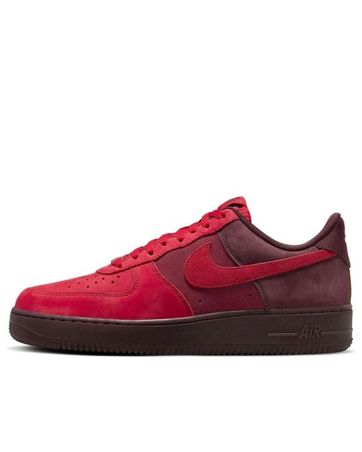 Nike Red Air Force 1 Low 'Layers Of Love' for men