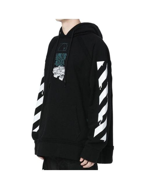 Off-White c/o Virgil Abloh Black C/O Virgil Abloh Dripping Arrows Incompiuto for men