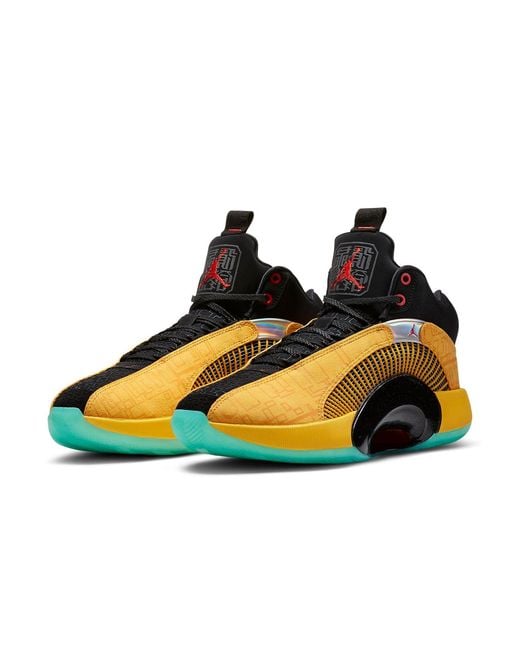 Nike Yellow 35 'Dynasties' for men