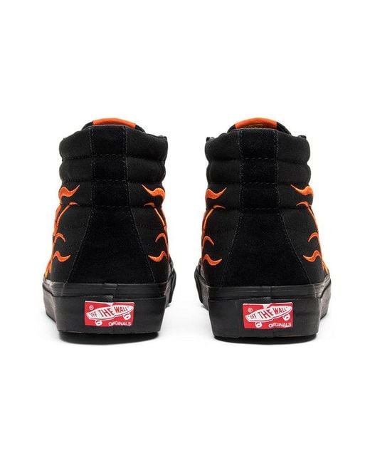 Vans Blue Wtaps X Sk8-Hi Lx 'Flame' for men