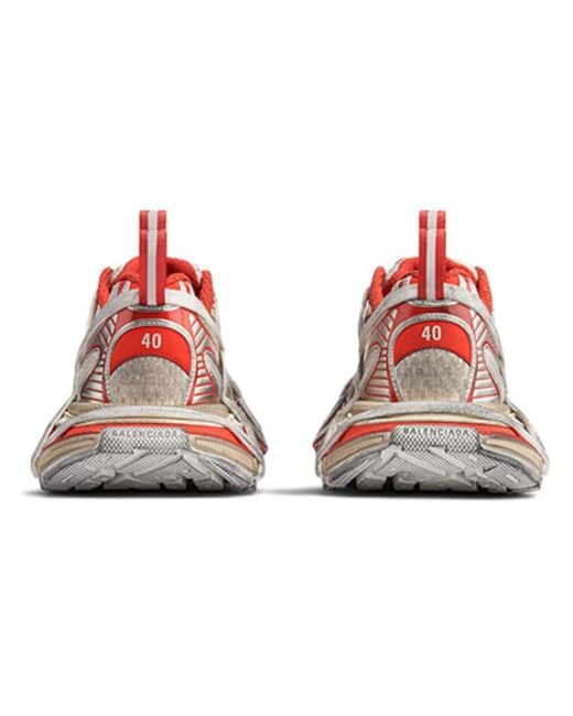 Balenciaga Red 3Xl Extreme Lace Sneakers Mesh And Polyurethane' for men