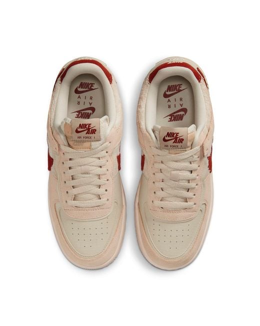 Nike Brown (Wmns) Air Force 1 Shadow 'Shimmer'