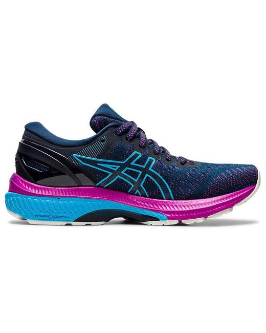 Asics Blue (Wmns) Gel-Kayano 27 Wide 'French Digital Aqua'