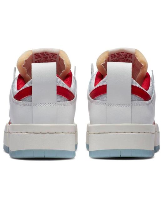 Nike White (Wmns) Dunk Low Disrupt Gym'