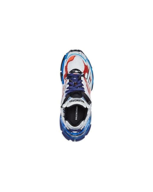 Balenciaga Blue Runner Sneakers Mesh And Nylon' for men