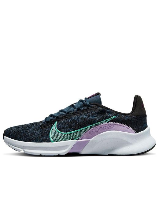 Nike Blue (Wmns) Superrep Go 3 Flyknit Next Nature 'Armoury Glow'