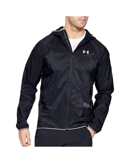 Under Armour Black Qualifier Storm Packable Jacket for men