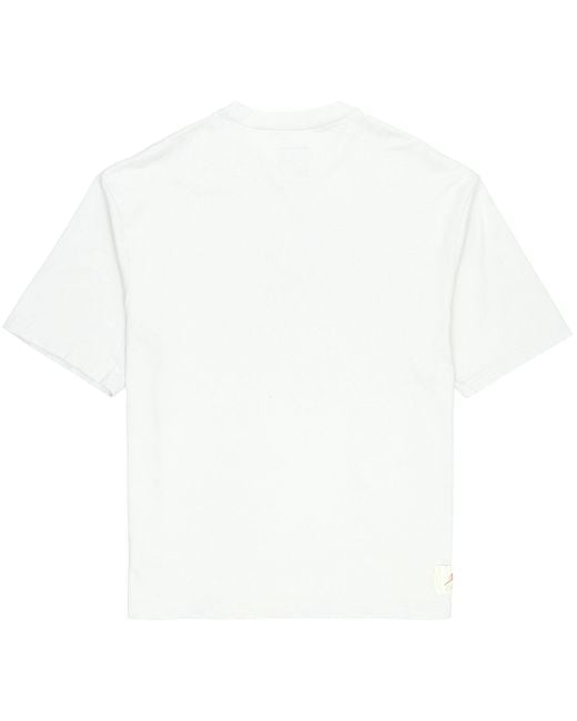Nike White X Union Crossover Ss22 Solid Color Character Alphabet Printing Round Neck Short Sleeve Asia Edition for men