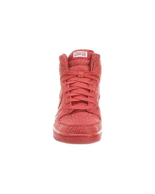 Nike Red Dunk High Premium 'Ultimate Glory' for men
