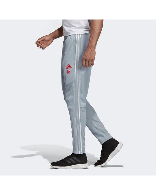 Adidas Blue Tiro Pre Db Pnt Pred David Beckham Soccer/Football Casual Sports Pants/Trousers/Joggers Light for men