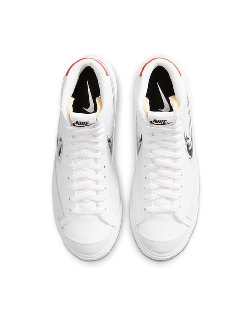 Nike White Blazer Mid '77 Vintage 'Brushstroke' for men