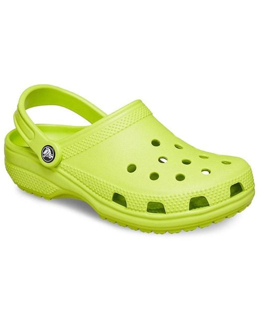 CROCSTM Yellow Classic Clog Beach Sandals for men