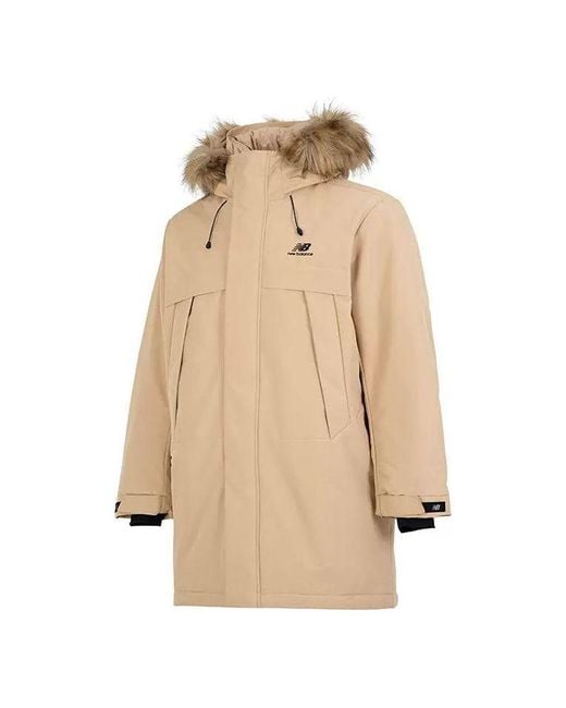 New Balance Natural Long Puff Down Jacket for men