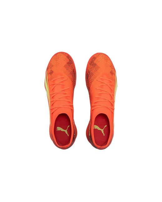 PUMA Red Ultra Ultimate Cage 'Fiery Coral' for men