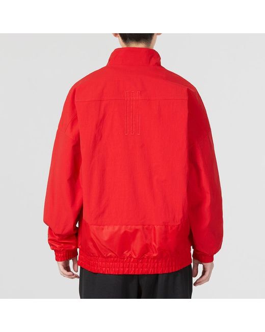 Adidas Red Com Woven Jacket for men