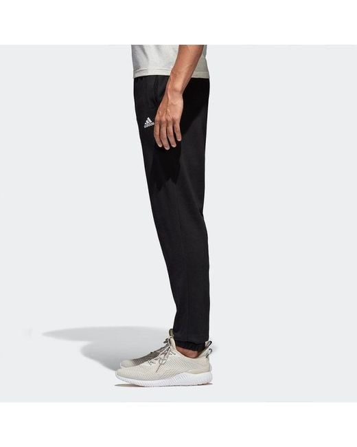 Adidas Black Sports Stylish Knit Long Pants/Trousers for men