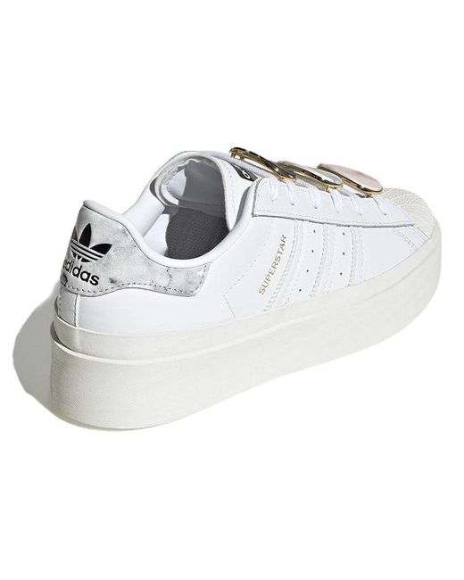 Adidas White (Wmns) Originals Superstar Bonega Metallic'