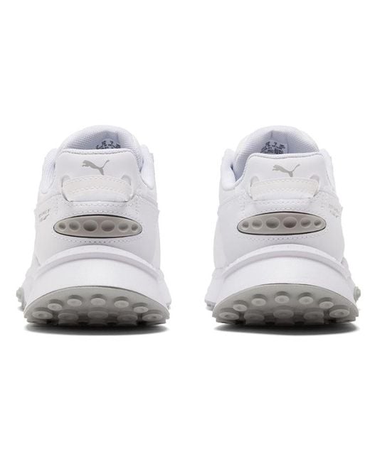 PUMA White Wild Rider Reflective for men