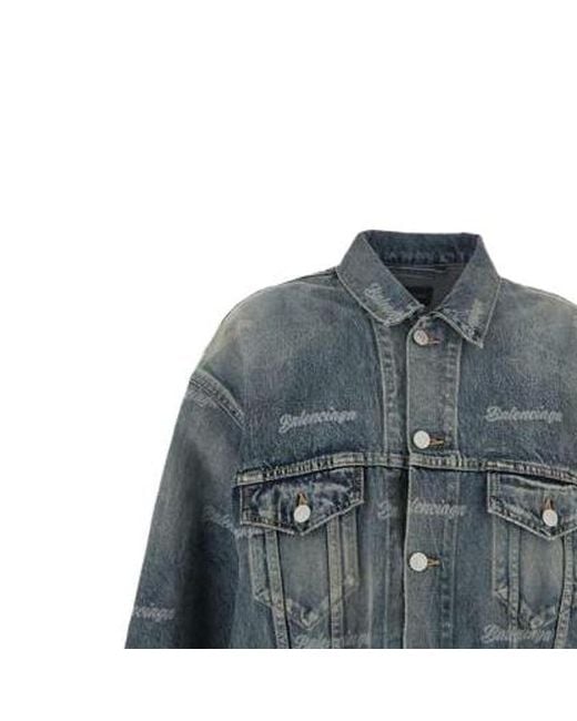 Balenciaga Blue (Wmns) Denim Jacket