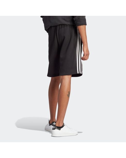 Adidas Black Originals Manchester United Og Sweat Shorts for men