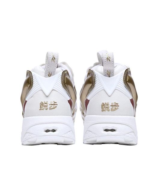 Reebok White Instapump Fury Og Mu China New Year Retro Shoes/Sneakers Liquid