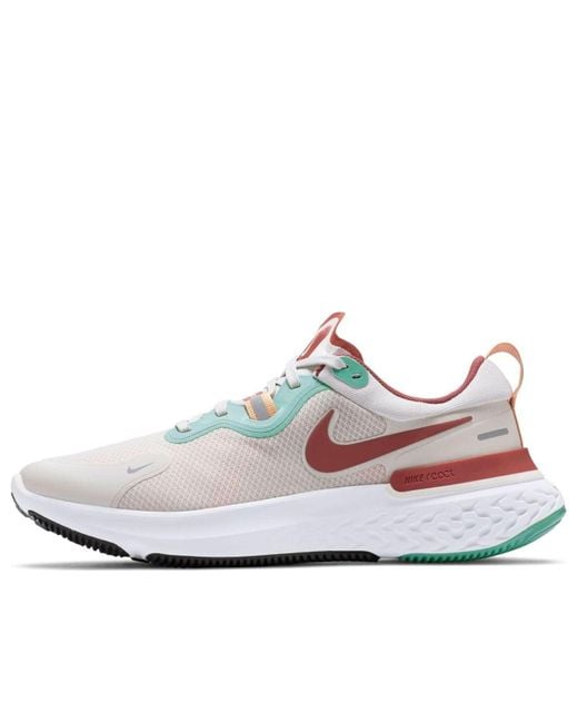 Nike White React Miler 'Light Bone Healing Jade Gelati' for men
