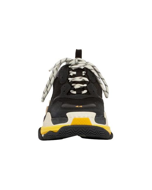 Balenciaga Yellow Triple S Sneaker for men