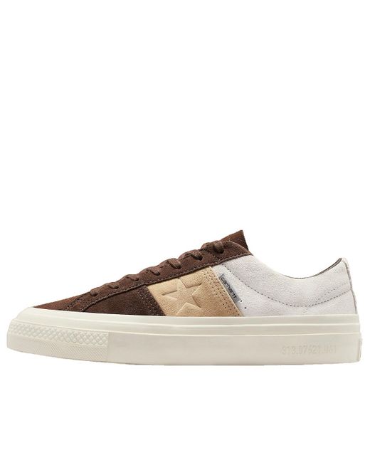 Converse Brown X Carhartt Wip One Star Cream' for men