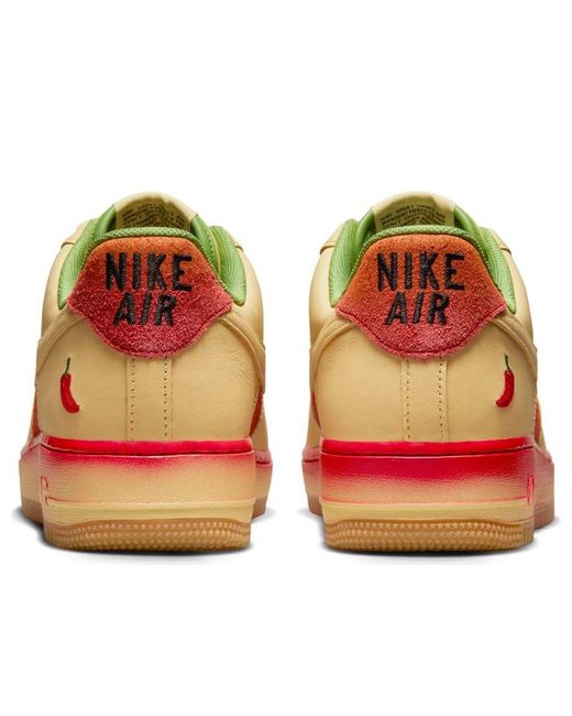 Nike Natural Air Force 1 '07 'Chili Pepper' for men