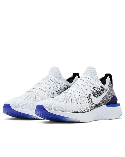 Nike Blue Epic React Flyknit 2 'Racer' for men