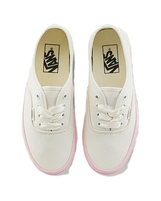 Vans Pink Authentic Canvas 'Marshmallow' for men