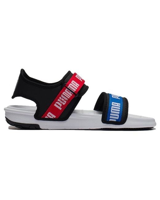 PUMA Blue (Wmns) Signature Softride Casual Sandals