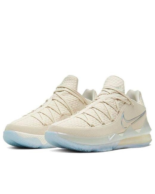 Nike White Lebron 17 Low Ep for men