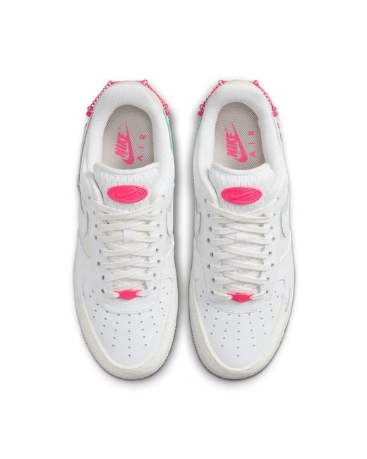 Nike White (Wmns) Air Force 1 '07 Lx Bling'