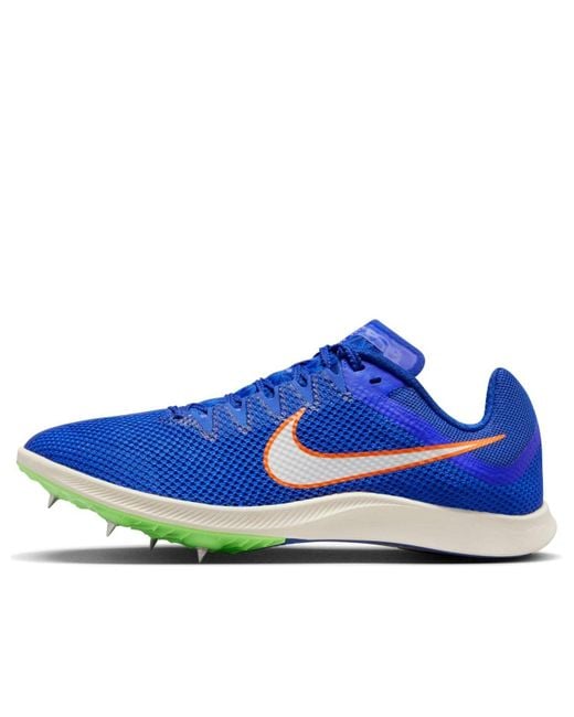 Nike Blue Rival Distance Track & Field Distance Spikes for men