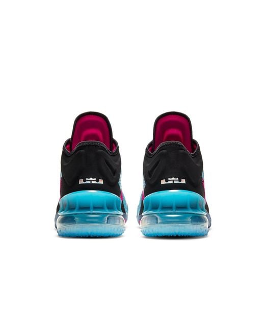 Nike Blue Lebron 18 Low Ep 'Neon Nights' for men