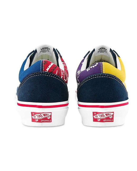 Vans Blue Bedwin & The Heartbreakers X Old Skool 'Bandana Pack' for men